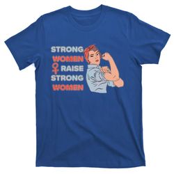 strong raise strong mother of daughters mom gift t-shirt