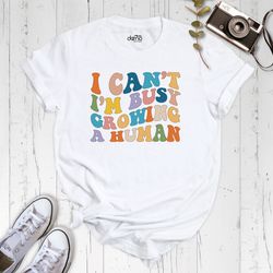 funny pregnancy shirt, i cant im busy growing a human shirt, mothers day shirt, maternity shirt, pregnancy announcement