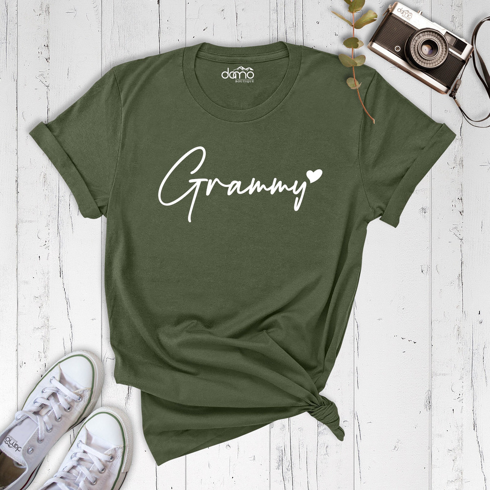 Grammy Heart Shirt, Grammy T-Shirts, Grandma Shirts, Cute Heart Grammy T-Shirt, Mother's Day Grammy Shirt, Best Grandma Shirt, Grammy Shirt.jpg