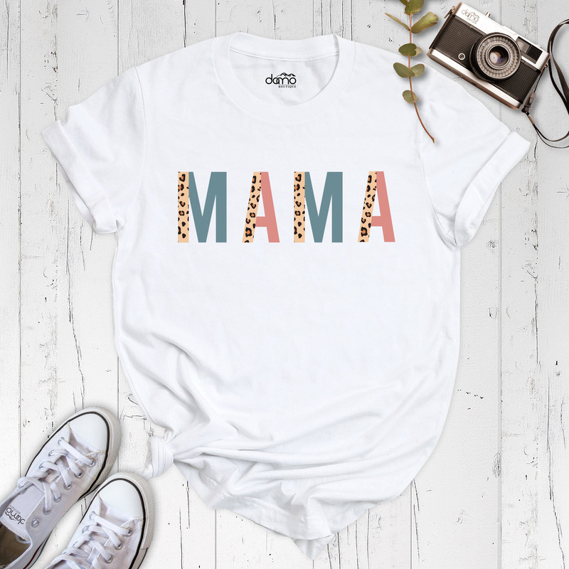Leopard Mama Shirt, Mama T-Shirt, cute mama gift, Mama tee, Mother Day Gift, Mama Shirt, Mama Birthday Gift, baby announcement, mom Gift.jpg
