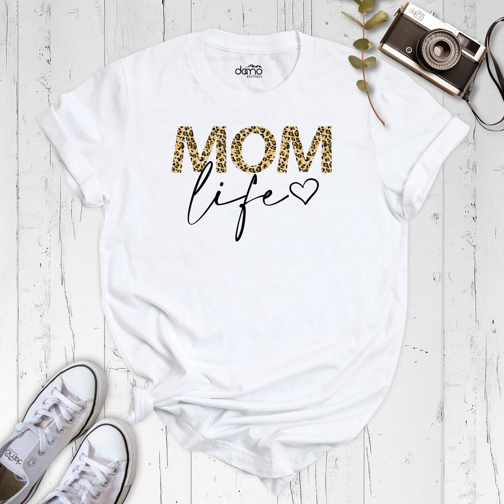 Leopard Mom Life Shirt, Cheetah Mama Shirt, Cute Mom Shirt, Mom Shirt, Gift for Mom, Mama Clothing, Mom Life T-Shirt, Leopard Mama T-Shirt.jpg