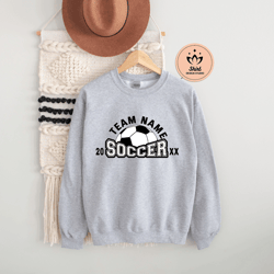 custom team name soccer sweatshirt, personalized soccer sweatshirt, soccer hoodie, soccer mom sweatshirt, soccer sweatsh