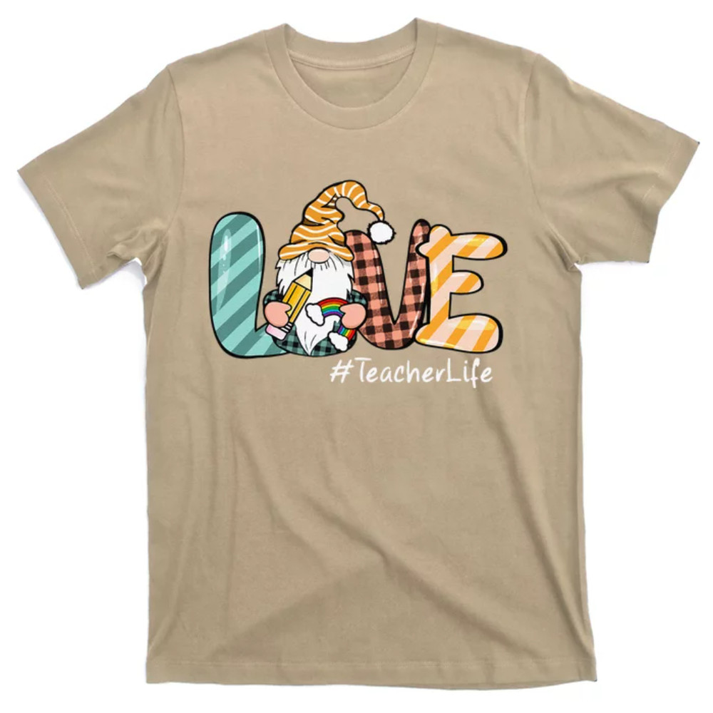 TeeShirtPalace Cute Gnomes Teacher Life Funny Teachers Day Mothers Day T-Shirt.jpg