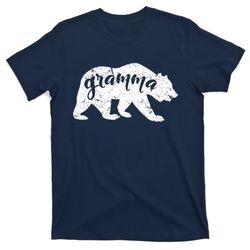 gramma bear lovers mothers day grandparents vintage grandma t-shirt