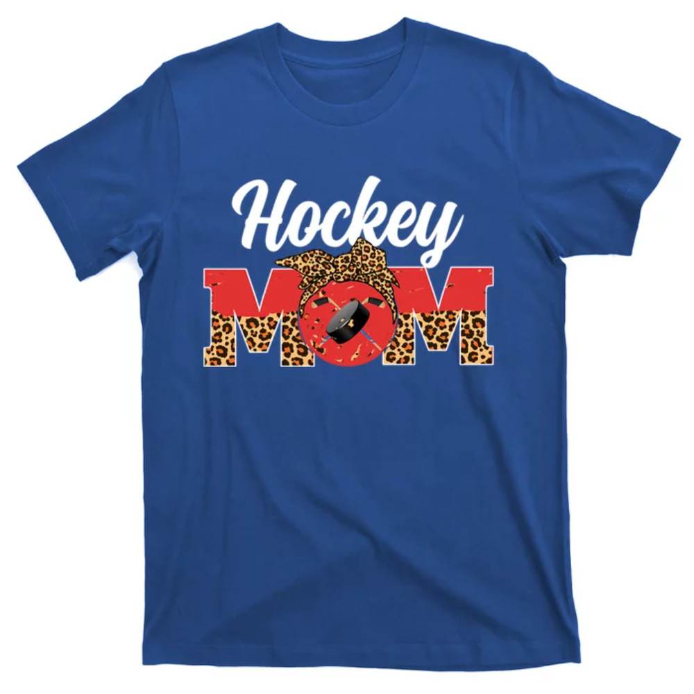 TeeShirtPalace Hockey Mom Game Day Leopard Mothers Day Gift T-Shirt.jpg