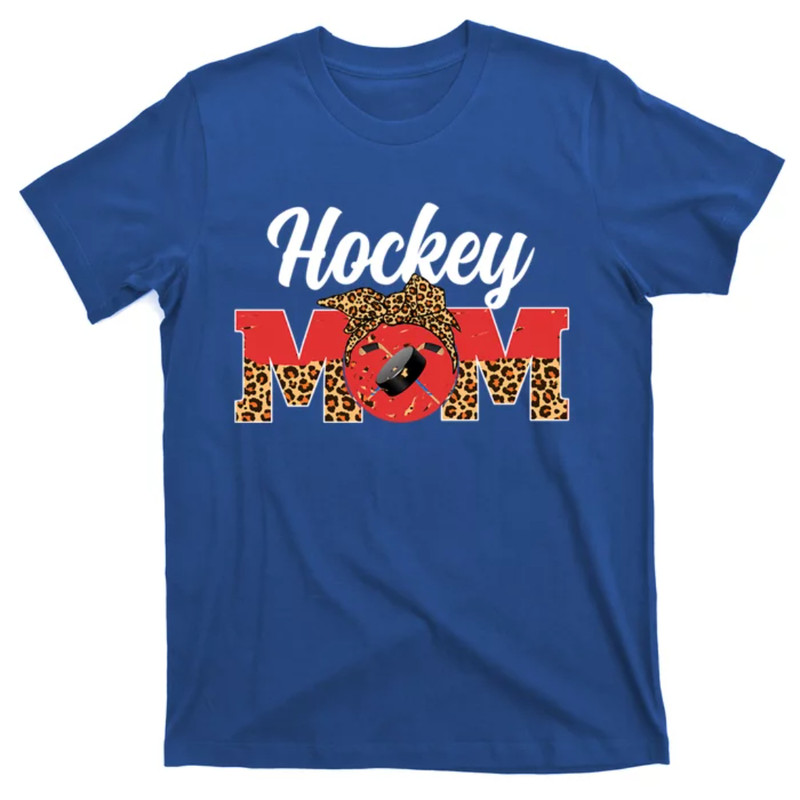 TeeShirtPalace Hockey Mom Game Day Leopard Mothers Day Gift T-Shirt.jpg