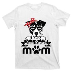 jack russell terrier mom mothers day gift dog lover t-shirt