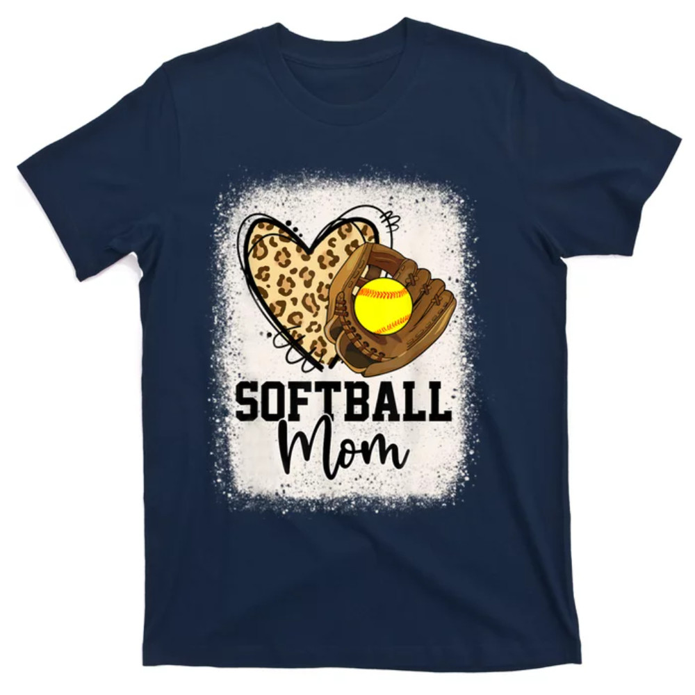 TeeShirtPalace Leopard Softball Mom Softball Game Day Vibes Mothers Day T-Shirt.jpg