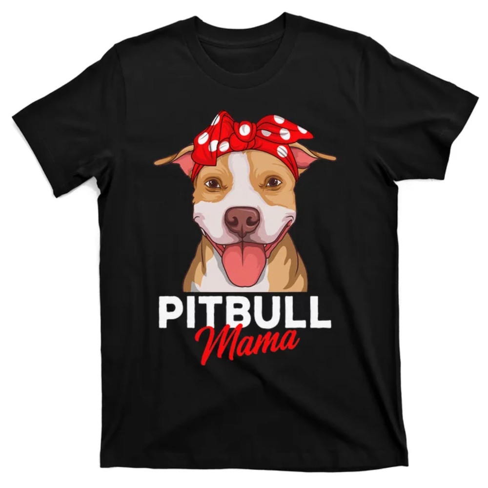TeeShirtPalace Pittie Mama Pitbull Dog Mom Funny Mothers Day Gifts T-Shirt.jpg