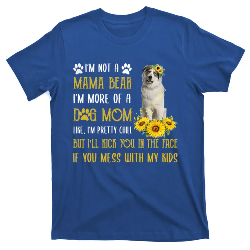 TeeShirtPalace Sunflower Great Pyrenees Mom Mothers Day Dog Mom Gift T-Shirt.jpg