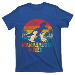 vintage mamasaurus rex dinosaur heart mothers day gift t-shirt