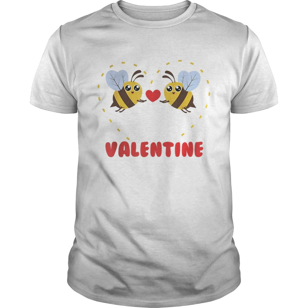 Bee My Valentine Day Shirt.jpg