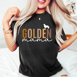 golden mama shirt, golden retriever sweatshirt, dog crewneck, golden mom sweatshirt, dog owner clothing, golden dog swea