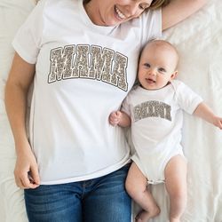 mama leopard shirt,mini leopard shirt,mamas girl shirt,leopard mama shirt,leopard mini shirt,mama mini matching shirt,mo