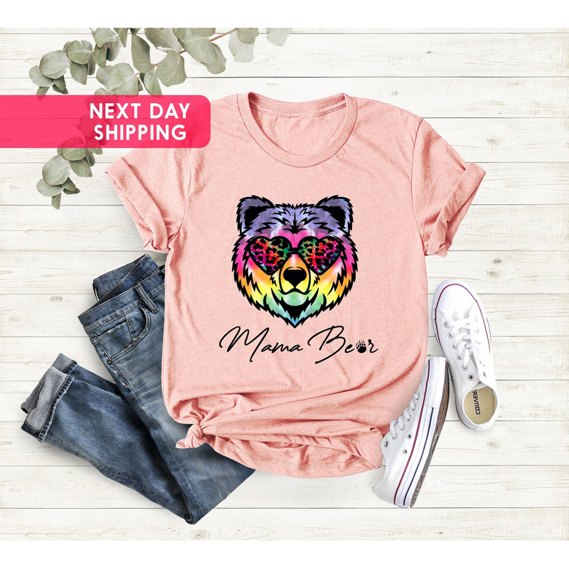 Mama Bear Shirt, Animal Nature Lover Shirt, Cute Mama Bear Shirt, Bear Shirt, Mama Bear Gift, Mama Bear Tshirt, Mom Life, Mama Bear Gift.jpg
