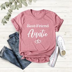 promoted to auntie shirt, aunt to be reveal, aunt gift shirt, mothers day gift shirt, auntie shirt, best friend aunt shi