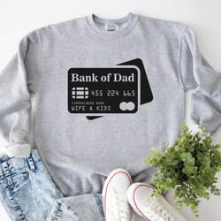 bank of dad shirt, moneybox dad shirt sweatshirt hoodie, funny dad shirt, fathers day, husband shirt, wife and kid shirt