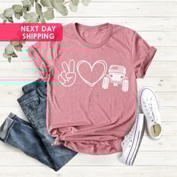 american offroad shirt, love peace offroad shirt, usa flag offroad shirt, 4wd offroad shirt, offroad forest shirt, fathe