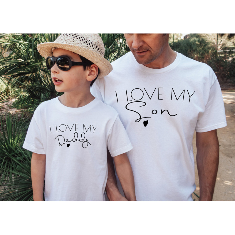 I Love My Daddy Baby, Cute I Love My Daddy Bodysuit, Family Baby Clothes, Daddy Baby Shirt, Daddy Baby Gift.jpg