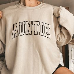 auntie shirt,aunt shirt,auntie sweatshirt,auntie hoodie, pregnancy announcement, gift for aunt, pregnancy reveal to aunt