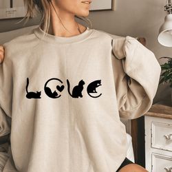 cat lover sweatshirt,cat mama shirt, cat mom shirt,mothers day gift for mom, cat lover gift, cat sweatshirt, cat mama t-