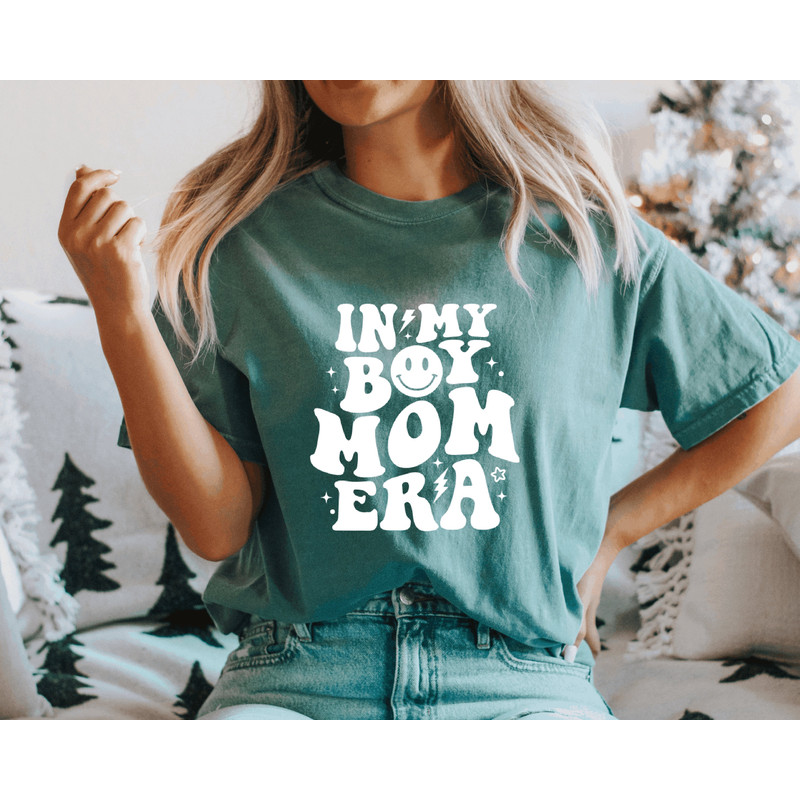 Comfort Colors Boy Mama Shirt, Boy Mom Era Shirt, Boy Mom Shirt, Boy Mom Club, New Mom Gift, Expecting Mom Gift, Gender Reveal, Mom Of Boys.jpg