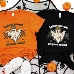 i ghost people all year around sweatshirt, halloween ghost sweatshirt, halloween sweatshirt, spooky halloween shirt, hal