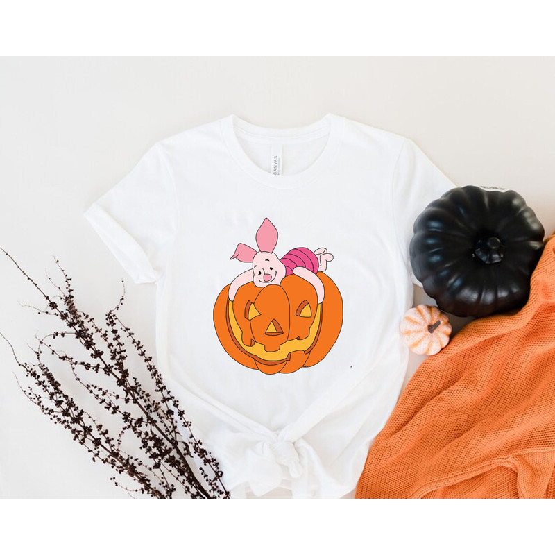 Disney Piglet Halloween Shirt, Halloween Disney Shirt, Halloween Shirts, Disney Trip Shirts.jpg