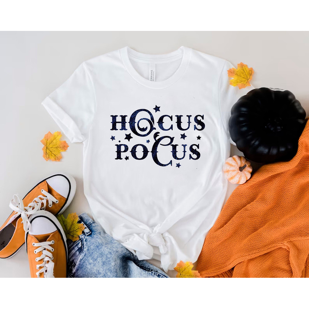 Hocus Pocus Shirt, Halloween Shirt, Halloween Party Shirt, Witch shirt, Halloween gift, trick or treat shirt.jpg