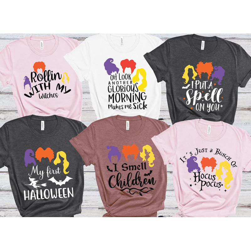Hocus Pocus Shirt, Sanderson Sisters Shirt, I Put A Smell On You, Witch, Halloween Shirt, Disney Halloween Shirt, Halloween Party Shirt.jpg