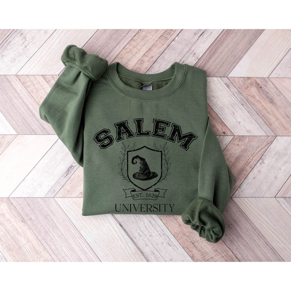 Salem University Shirt, Witch University Sweatshirt, Cool Halloween Party T, Funny Halloween Tshirt, Cool Gift for Halloween, Spooky Season.jpg