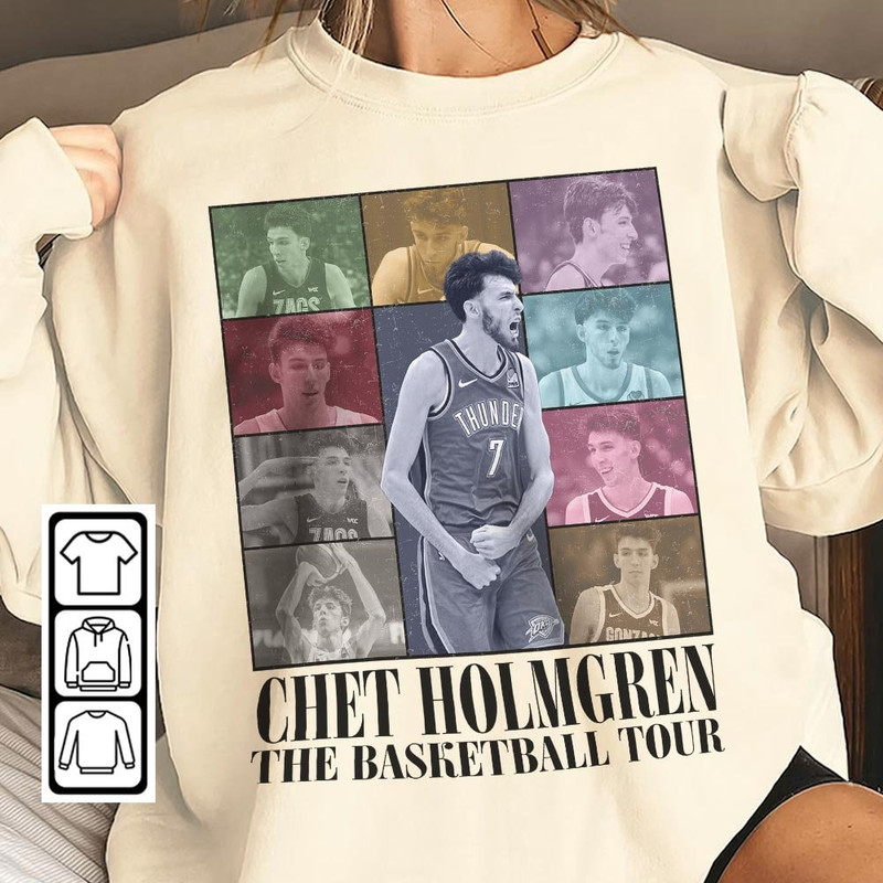Chet Holmgren OKC Thunder Basketball Merch Shirt, Chet Holmgren Vintage 90s Bootleg Sweatshirts, Basketball American Eras Tour Fan 2511 PTP.jpg