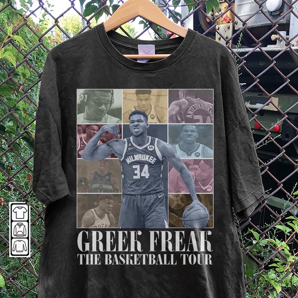 Giannis Antetokounmpo Milwaukee Basketball Merch Shirt, Vintage 90s Bootleg Bucks Sweatshirts, Basketball American Eras Tour Fan PTP0910.jpg