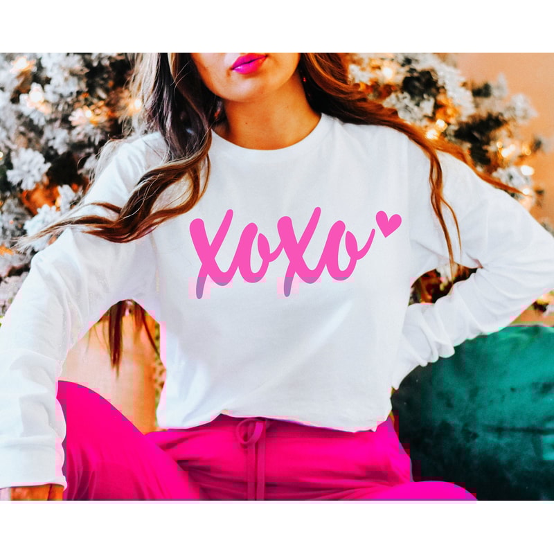 Valentines Shirts for Women Valentines Sweatshirt for women Valentines Day Gift for Her Teacher Valentines Shirt Love Heart Shirt XOXO Shirt.jpg