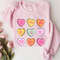 Valentines Day Sweatshirt, Conversation Hearts Sweatshirt, Valentines Day Shirts for Women, Valentines Day Gift, Cute Heart Sweatshirt.jpg