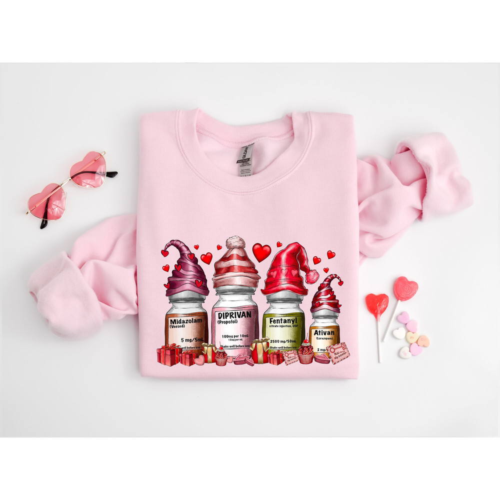 Nurse Valentine's Day Sweatshirt, Pharmacist Critical Care ICU PICU Rn Valentine Shirt, Micu Sticu Cvicu Vday gift, Pharmacy Tech T-Shirt.jpg