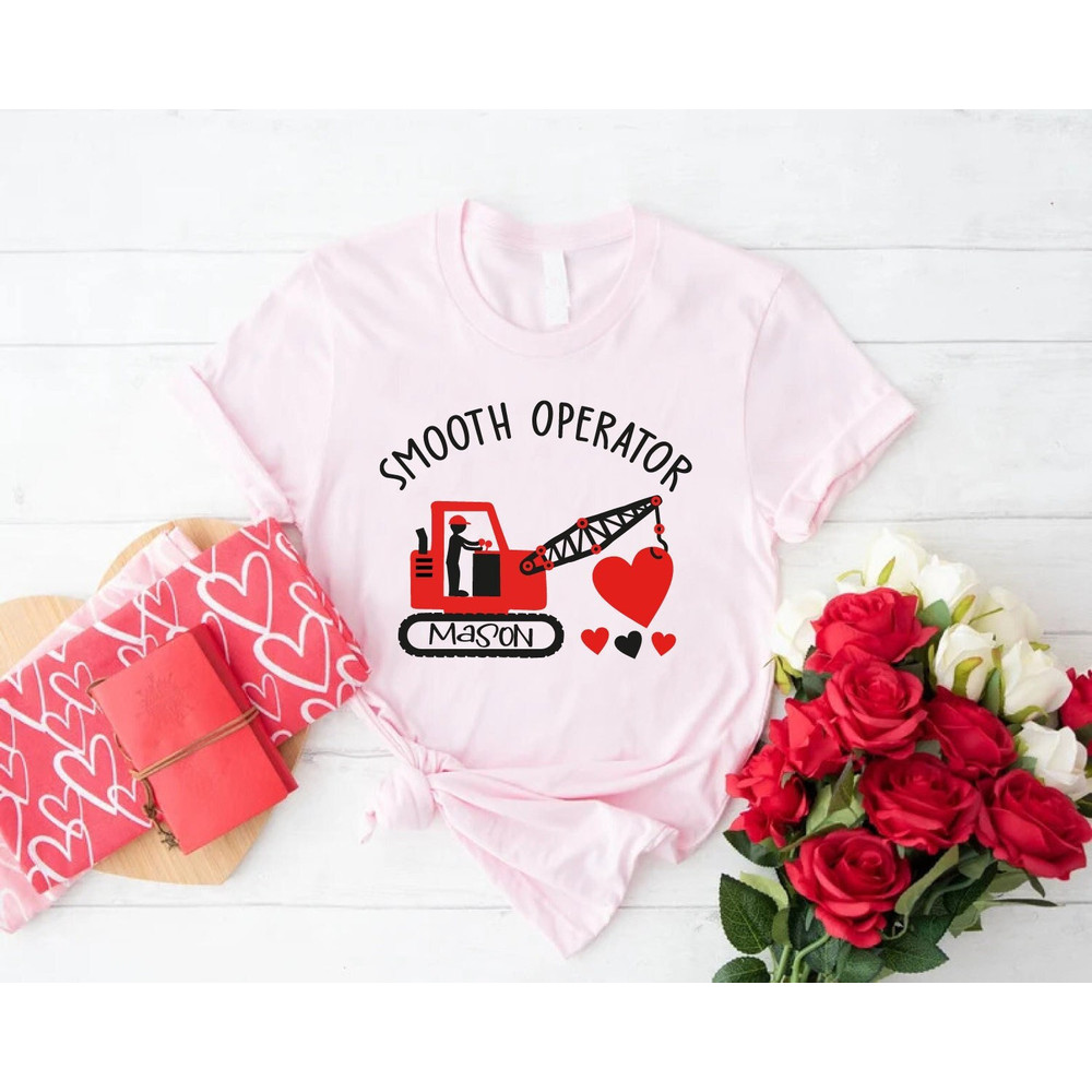 Smooth Operator Shirt,Boys Valentines Shirts, Kids Valentines Day Shirt,Toddler Valentines Shirt,Personalized Valentines Shirt,Love Shirt.jpg