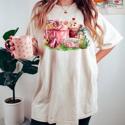 comfort colors valentines camping shirt, camping tee, valentines day gift, valentines tee, camping love shirt, valentine