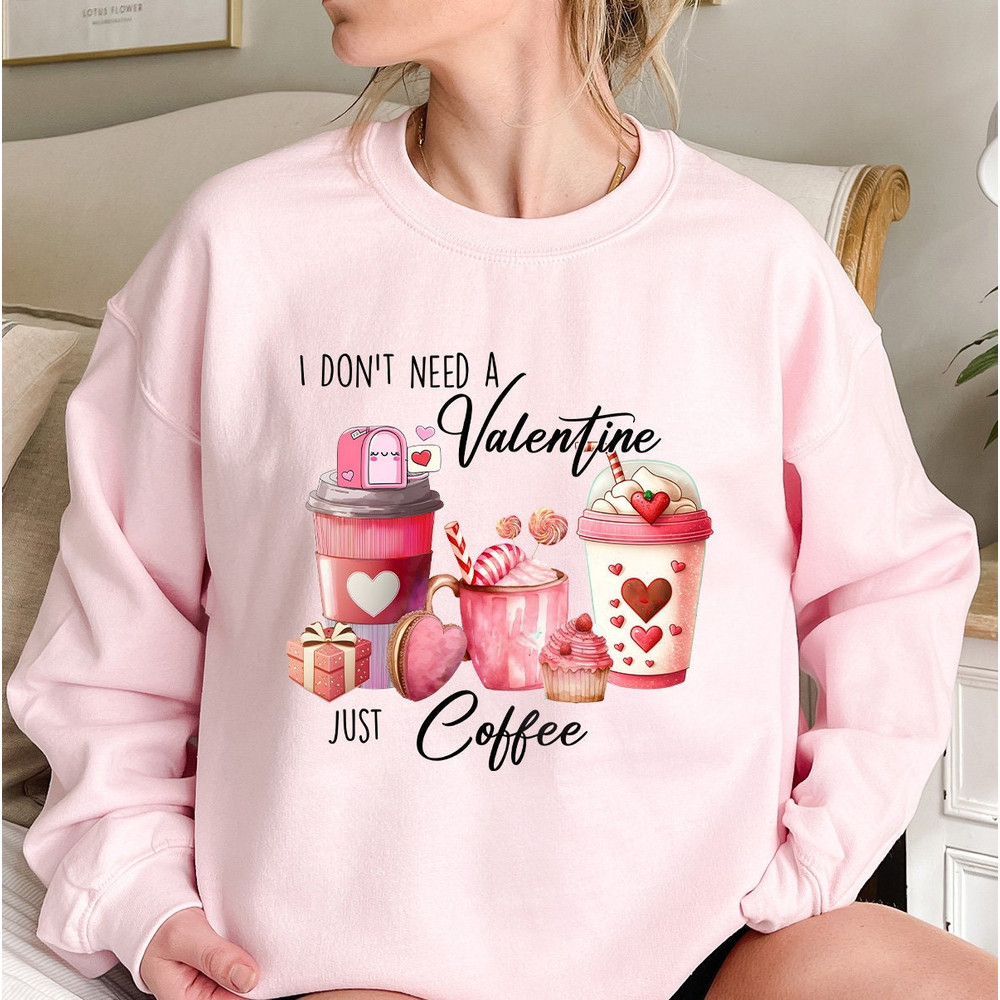 Iced Coffee Is My Love Language Sweatshirt, Coffee Sweatshirt, Love Sweatshirt, Valentine Sweater, Funny Valentine Sweater, Valentine Gift.jpg