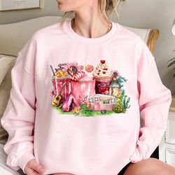 valentines sweatshirt, love sweatshirt, camping lovers gift, valentine sweatshirt, retro valentine day, camping lovers,