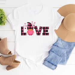 love gnomes valentines day,gnomes valentines, valentines day shirt, valentines day gift, cute valentine shirts,gift for