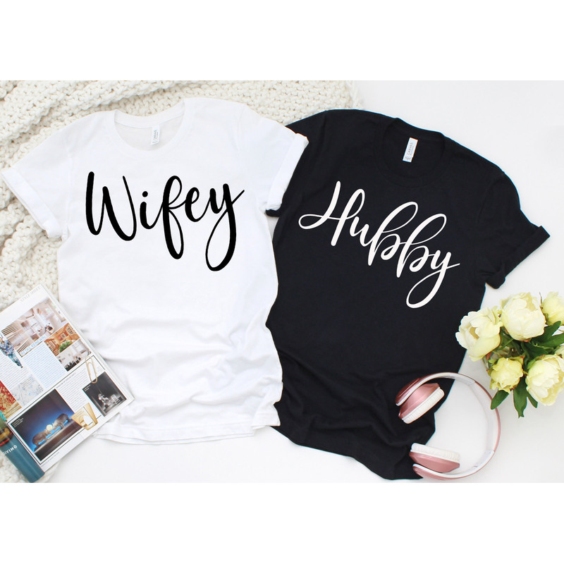 Couple EST Shirt, Hubby Shirts, Couple Shirts, Honeymoon Shirts, Matching Shirts, Wife and Husband Shirts, Bride and Groom Shirts.jpg