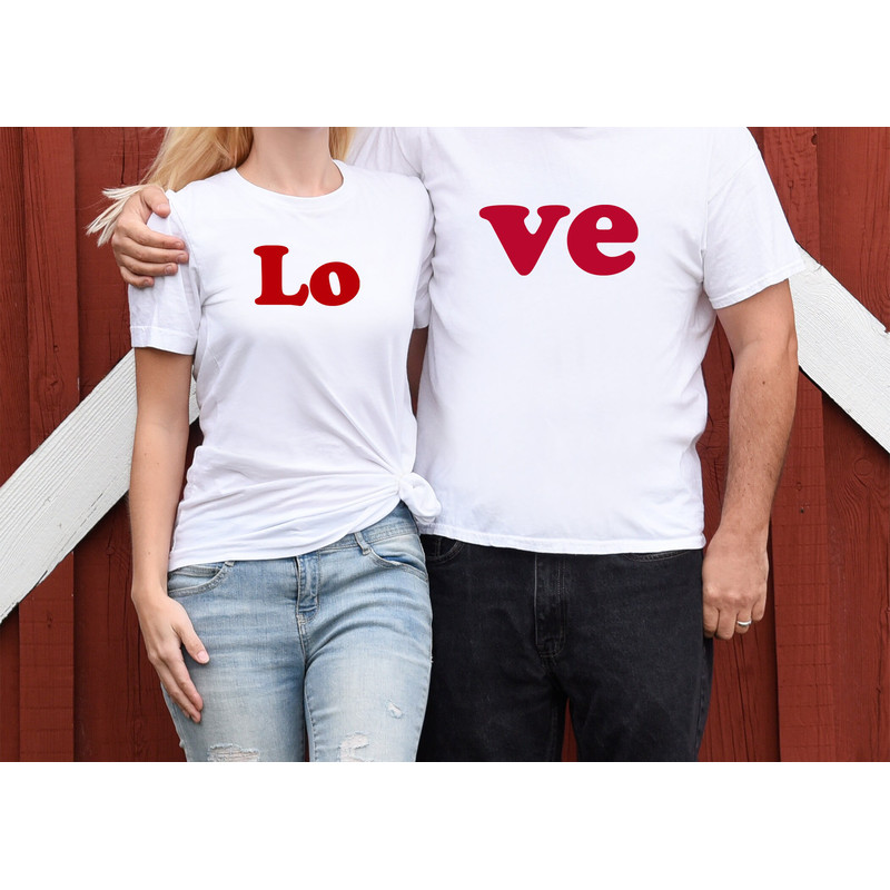 Love Shirt, Couple Shirts, Valentines day Shirt, Honeymoon Shirts, Matching Tshirts, Wife and Husband Shirts, Bride and Groom Shirts.jpg