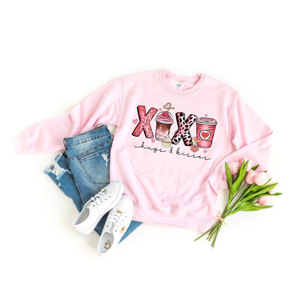 XOXO Coffee Valentine's, Coffee Lover Shirt, Coffee Lover shirt , Valentines Day Tee, Valentine's Day Gift, Womens Valentines Day Shirt 1.jpg