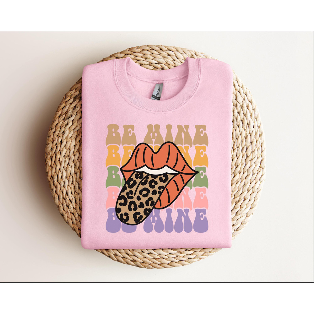 Leopard Print Valentines Day Sweatshirt, Valentines Day T Shirt For Woman, Cute Valentine Sweater, Valentines Day Teacher Gift Cheetah Print.jpg