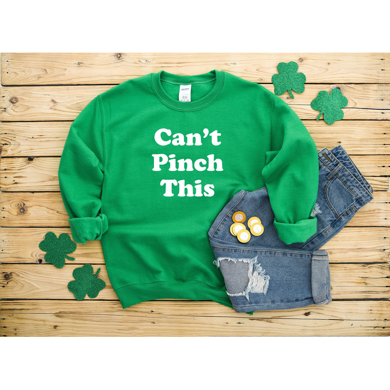 Can't Pinch This St Patrick's Day Heavy Blend Crewneck Sweatshirt, Funny St Patrick's Day, St Paddy's Day, Lucky, Funny St Patricks day.jpg