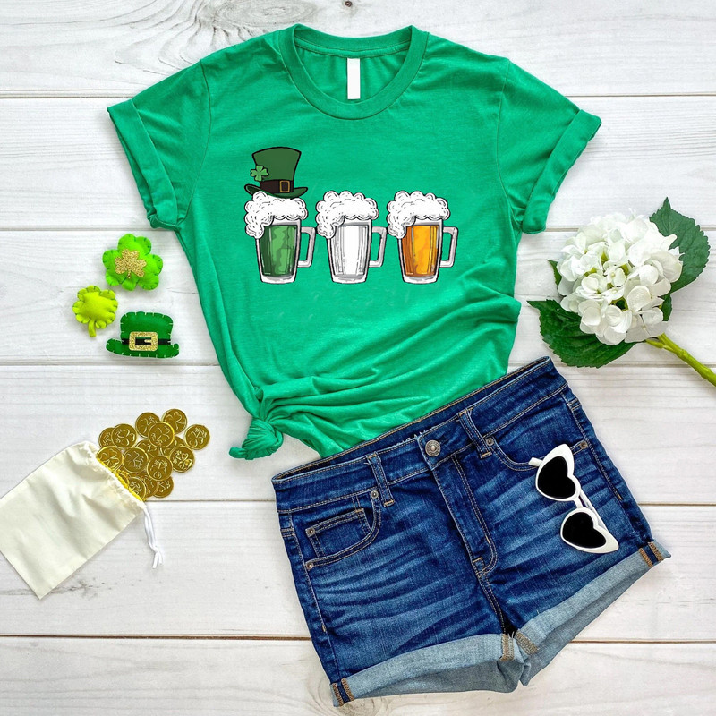 Irish Beer Shirt, St Patrick Drinking Shirt, Beer Lover Gift, Lucky Shirt, Shamrock Shirt, Mens Drinking Shirts Gifts, Shenanigans Shirt.jpg