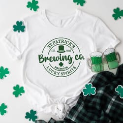 st patricks brewing co shirt, funny st patricks day shirt, st patricks day gifts,irish shirt for women and men,drinking