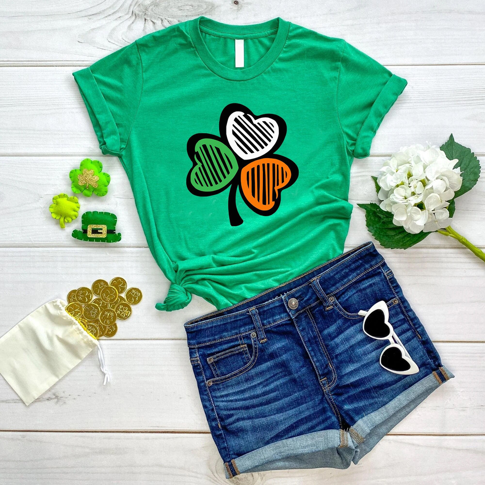 St Patricks Day Shirt, Four Leaf Clover Shirt, St Patricks Day Gifts, Women St Patricks Day Shirt, Lucky Charm Shirt, Shenanigans Shirt 2.jpg