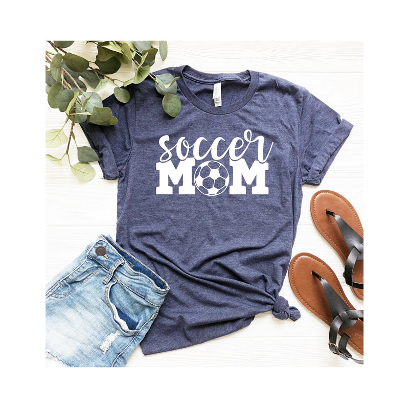 Soccer Mom Shirt, Soccer Team Custom T-Shirt, Personalized Soccer Girl Tee, Soccer Mama Gift, Soccer Player Unisex Apparel.jpg